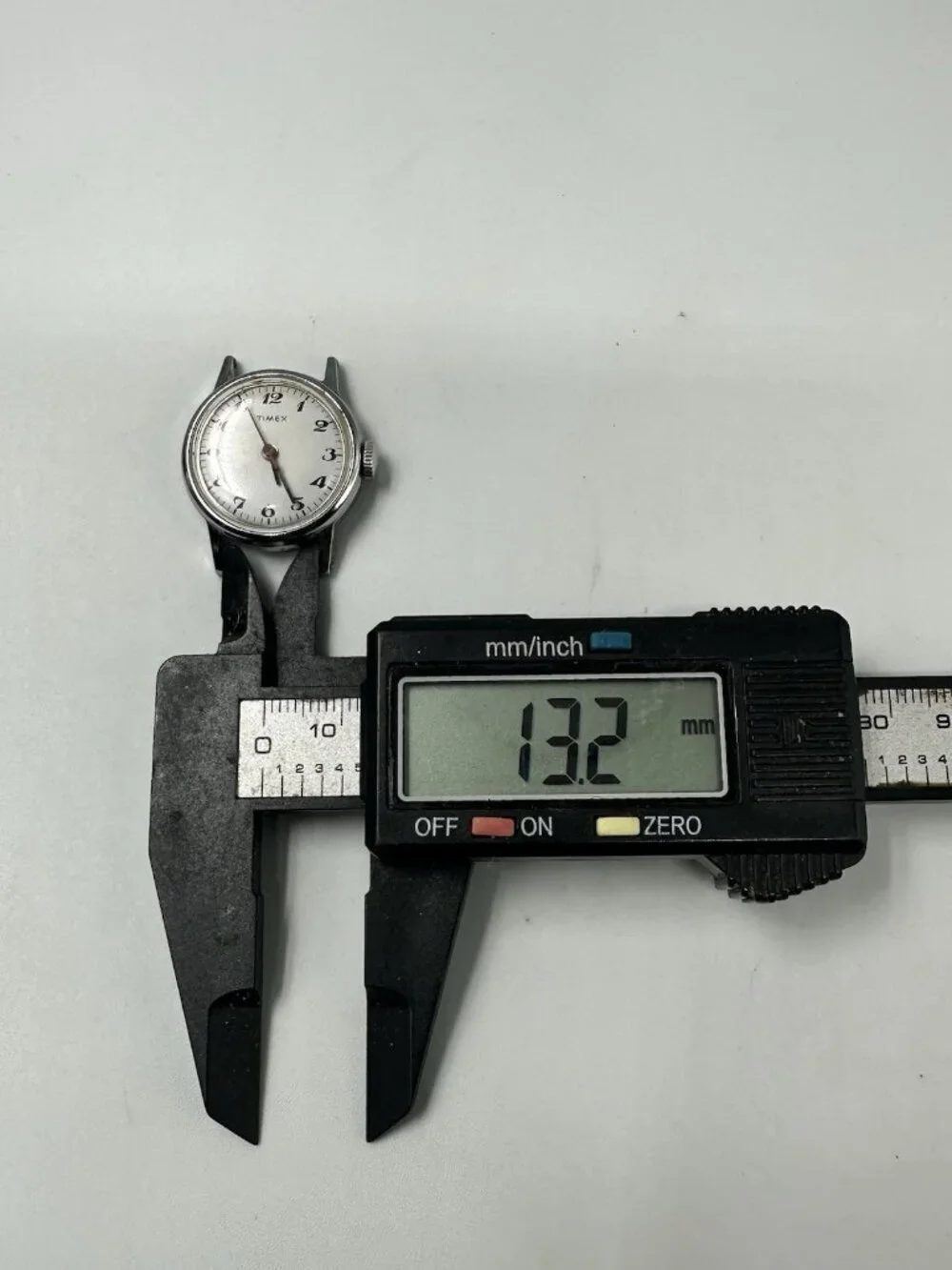 Vintage Manual Wind Timex Watch Women No Band 25MM Red Second Hand